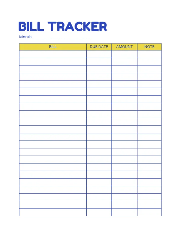 bill-tracker-2 bill tracker printable