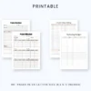 Product image of a business planner with pages for goal setting, finances, marketing plans, and daily operations.