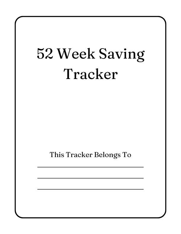 copy-of-52-week-saving-tracker 52 week saving tracker printable