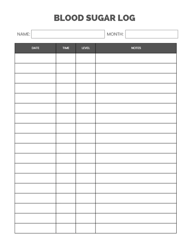 copy-of-blood-sugar-log- blood sugar log printable