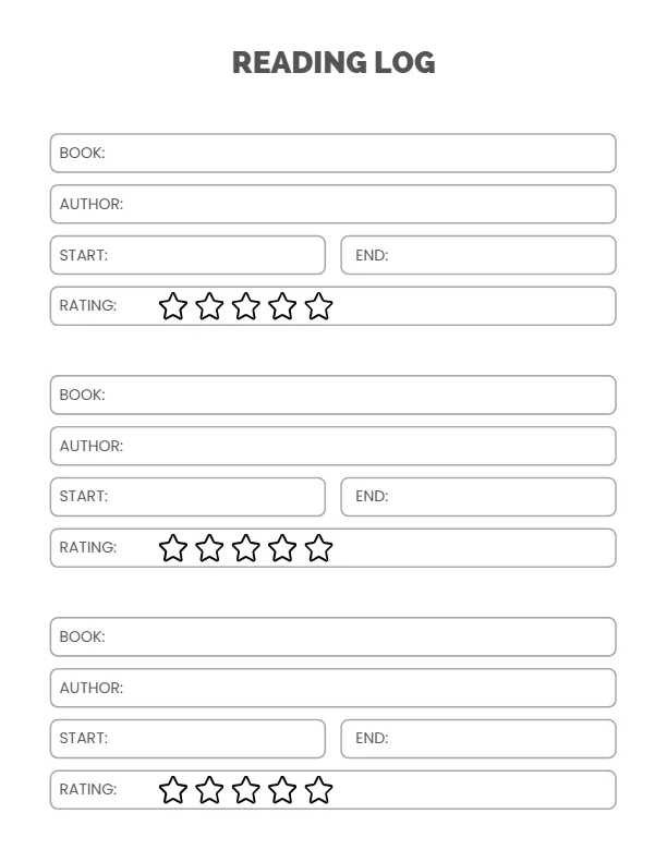 copy-of-reading-log reading log printable