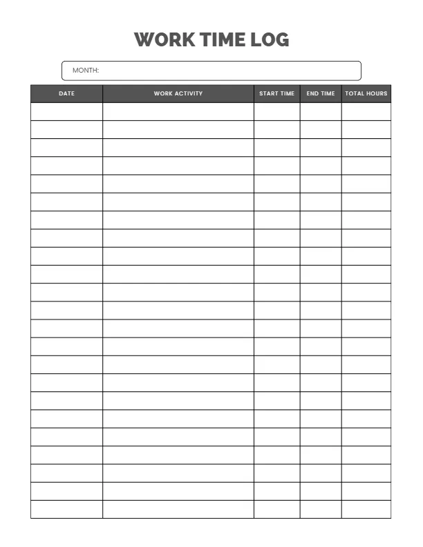 copy-of-work-time-log work time log printable