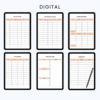 Product image of the Girl Boss Planner 2025 with pages for goal setting, business planning, daily routines, and financial tracking.