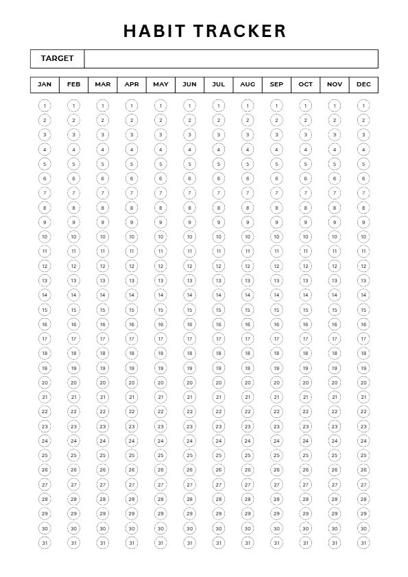 habit-tracker-2 habit tracker pritnable