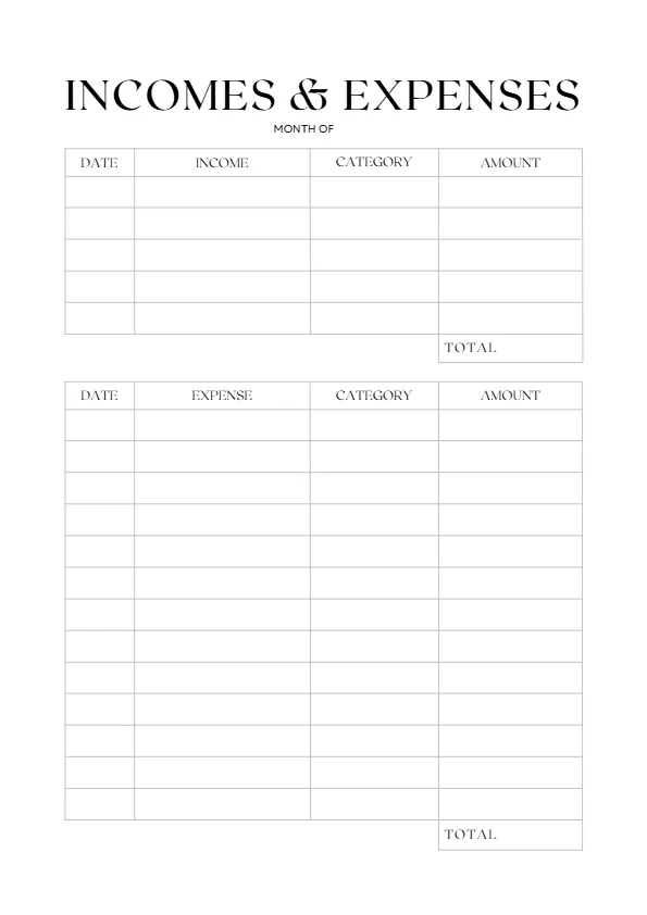income-expenses-tracker-1 income and expenses tracker printable