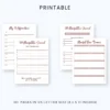 Product image of a 3-6-9 manifestation journal with structured prompts for affirmations and intentional goal setting.