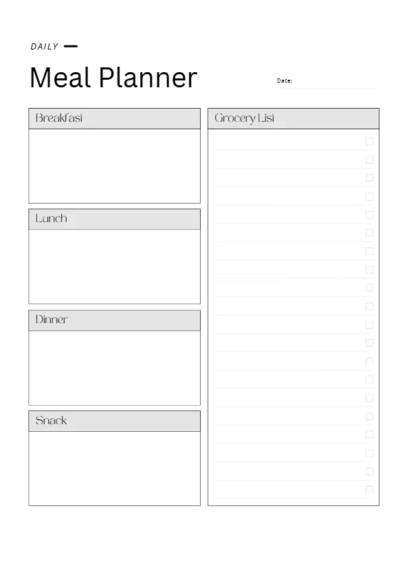 meal-planner-1 daily meal planner printable