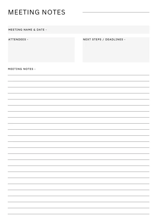 meeting-notes-1 meeting notes printable
