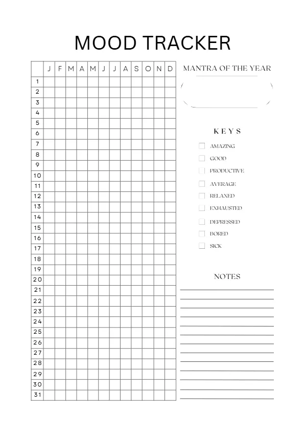 mood-tracker-2 mood tracker printable