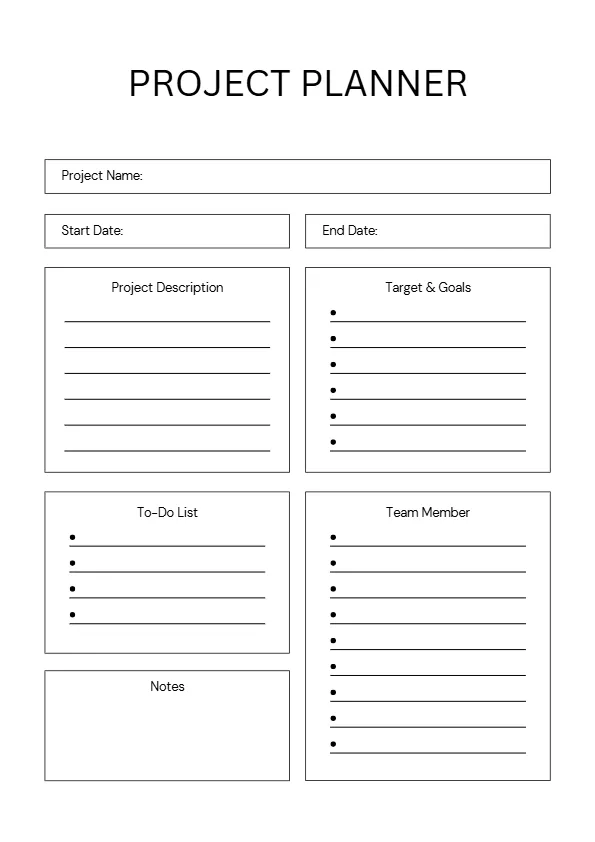 project-planner-2 project planner printable