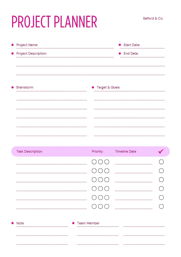 project-planner-3 project planner printable