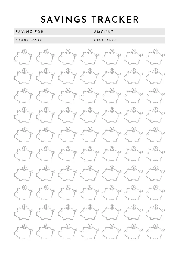 saving-tracker-1 saving tracker printable