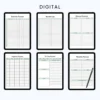 Product image of That Girl Planner with pages for routines, wellness, productivity, and daily self-improvement tracking.