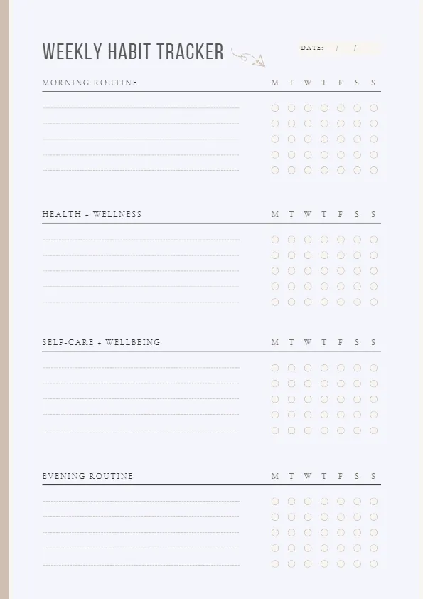 weekly-habit-tracker-4 weekly habit tracker pritnable