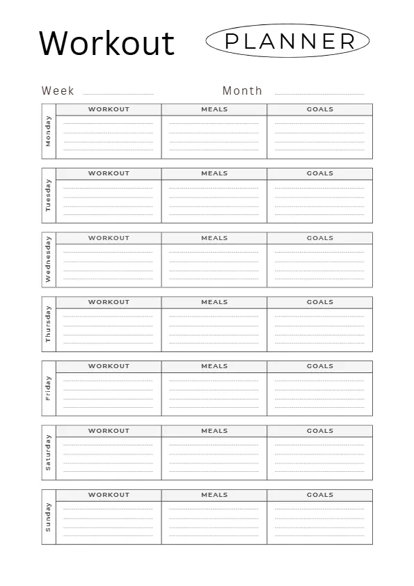 workout-planner-1 workout planner printable
